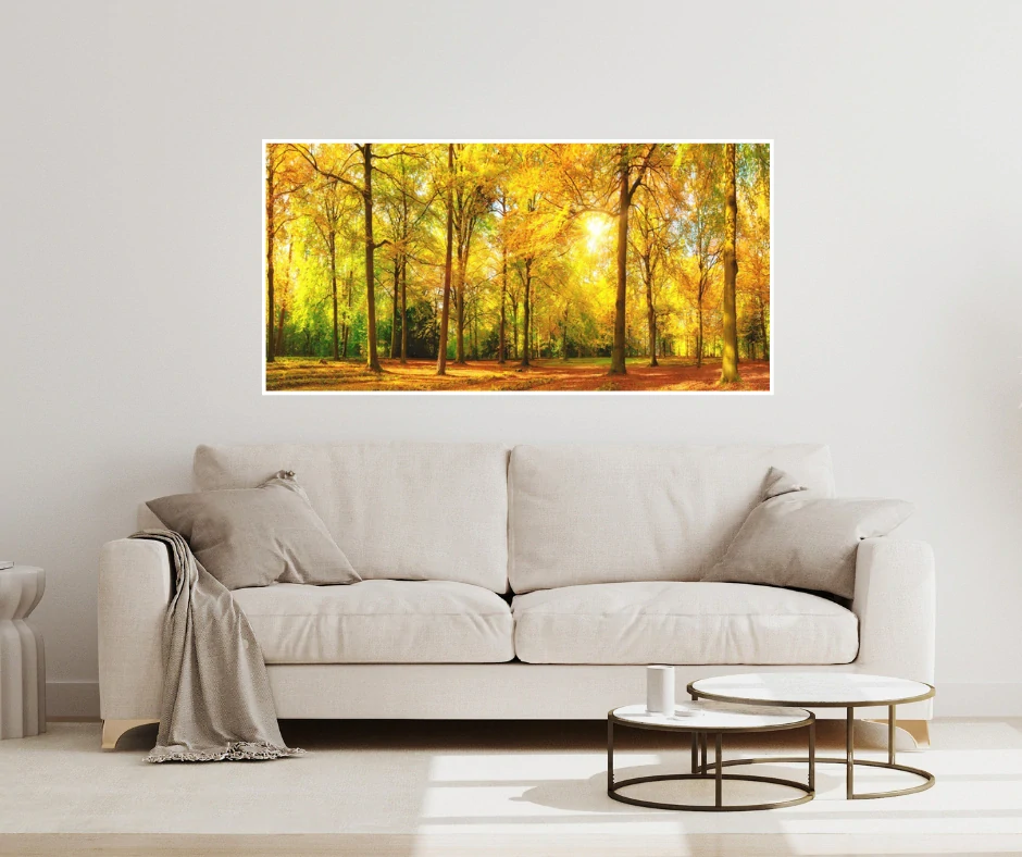 Vykurovací obraz 800W-03 - s bielym rámčekom