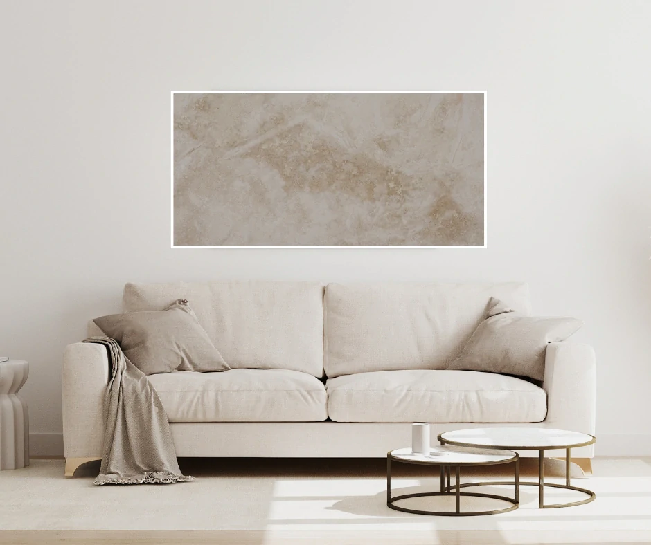 Vykurovací obraz 800W-20 - s bielym rámčekom